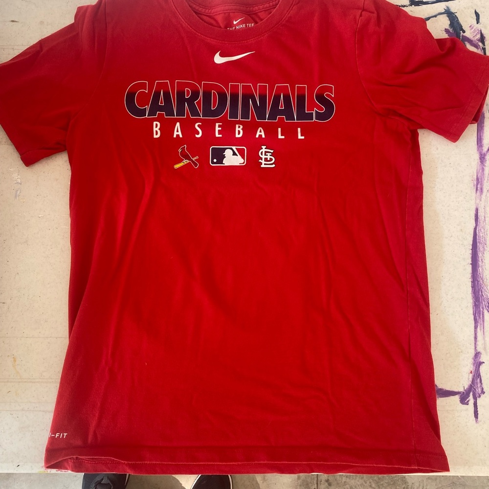 Cardinals T Shirt - Youth Large - Nike Tee